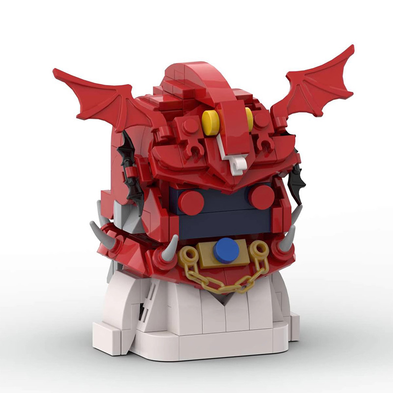 Picture of MOC Saint warrior building blocks compatible with Lego Pope Aris square head diy assembled model toy kids gift
