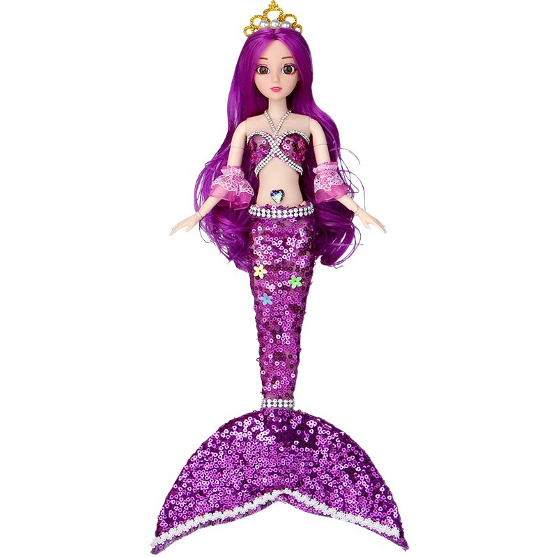 Mermaid Princess Doll Children Girls Toys Playing in Water Handmade Doll Play House Children's Day Gift