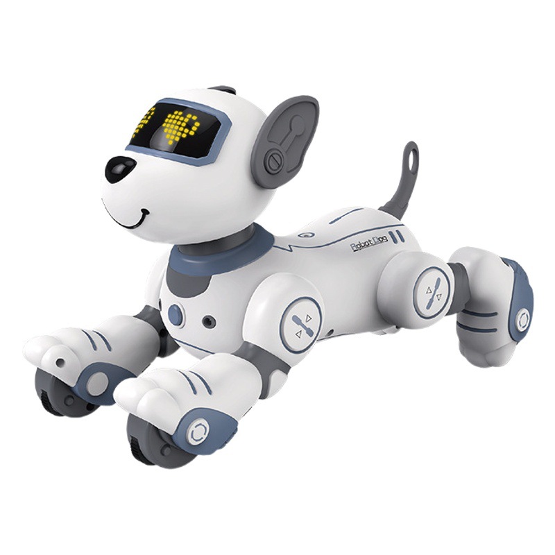 Remote control programming simulation dog can sing and dance stunt charging dynamic intelligent robot children's early education toys