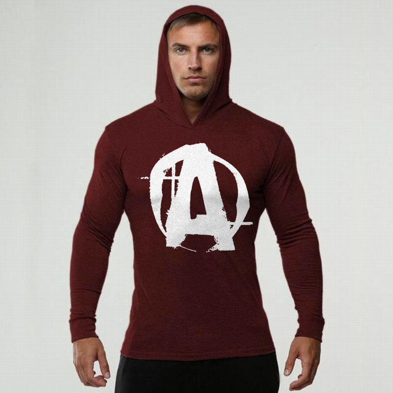 Picture of Cross-border ANIMAL Men's Fitness bodybuilding long-sleeved hooded sweater long-sleeved hoodie sports undershirt factory