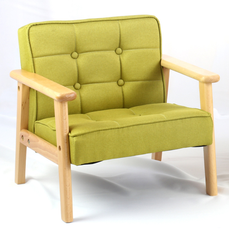 Picture of Children's Room Wooden Infant Garden Cute Reading Corner Photography Small Sofa Baby Stool Training Course Seat Mini