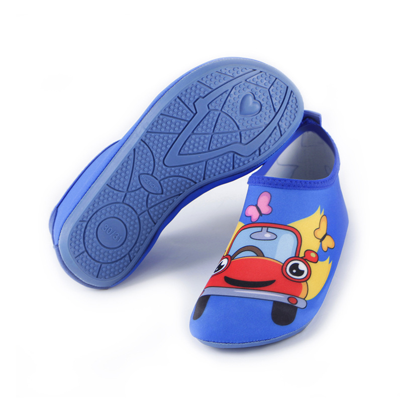 Picture of Factory wholesale children's cartoon beach shoes diving socks swimming shoes breathable non-slip home floor socks soft shoes
