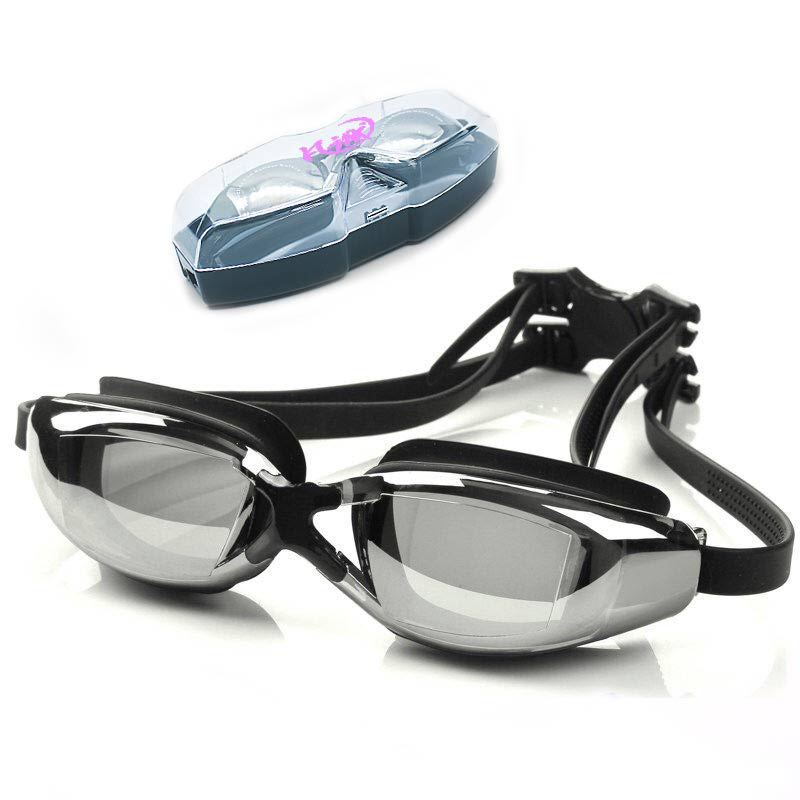 Picture of Myopia optional pink swimming goggles women waterproof anti-fog HD swimming glasses large frame transparent diving equipment wholesale