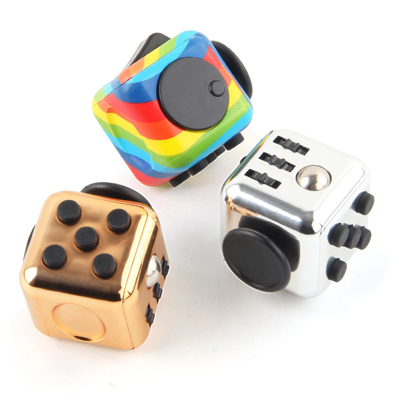 Picture of Factory Wholesale Finger Vent Toys Unlimited Rubik's Cube Magical Decompression Dice Creative Decompression Artifact