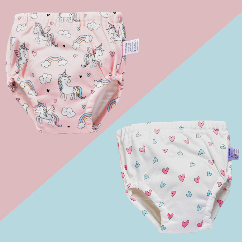 Picture of 2 Boxed Yinxiuli 6 Layer Pure Cotton Baby Training Pants Study Pants Baby Gauze Diaper Pants Baby Supplies