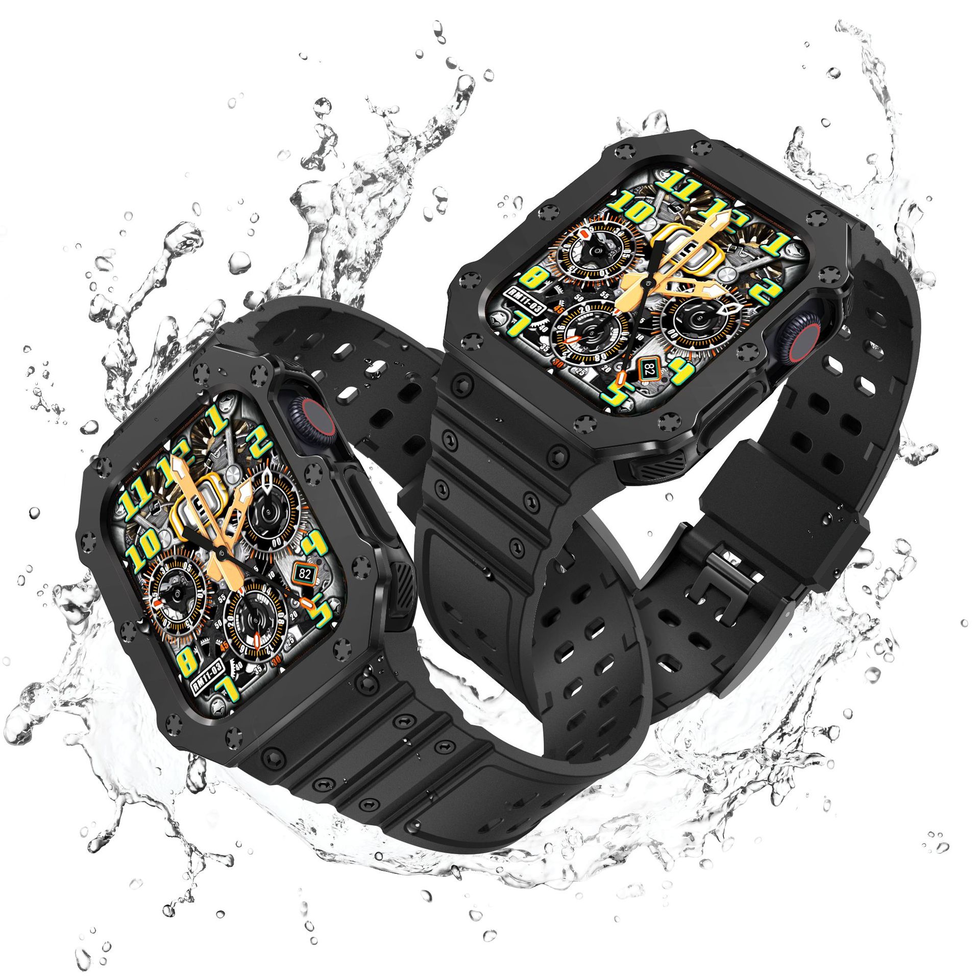 Picture of For Apple Watch Strap Apple iwatch9876543 Richard TPU One-piece Strap Wholesale Cross-border