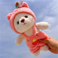 Picture of Factory wholesale wedding throwing interactive doll boutique 8-inch grasping doll plush toy clip Doll Doll batch