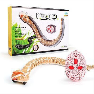 Picture of Preferred Remote Control Rattlesnake Cross-Border Trick Artificial Animal Model Crawling Realistic Toy Snake Pet Amuse Cats and Dogs