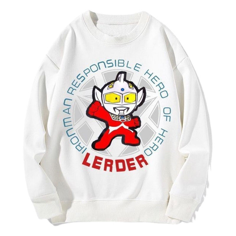 [Light Light] parent-child wear luminous sweater men's and children's long-sleeved cotton top children's clothing family wear one-piece delivery