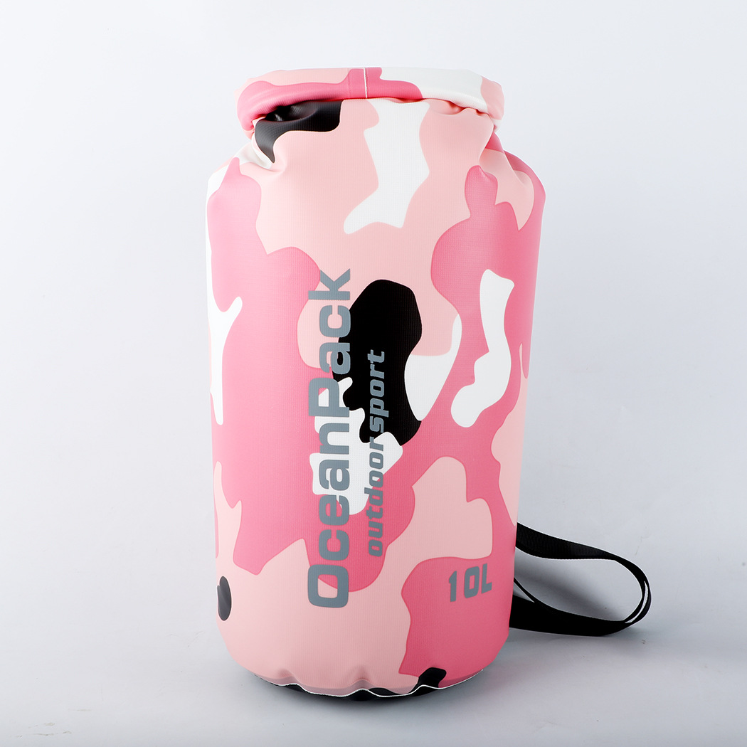 Picture of high quality Camouflage Drift Waterproof Bag Single Shoulder Dry Bag Outdoor Waterproof Bag Amazon Hot Selling Drift Bag