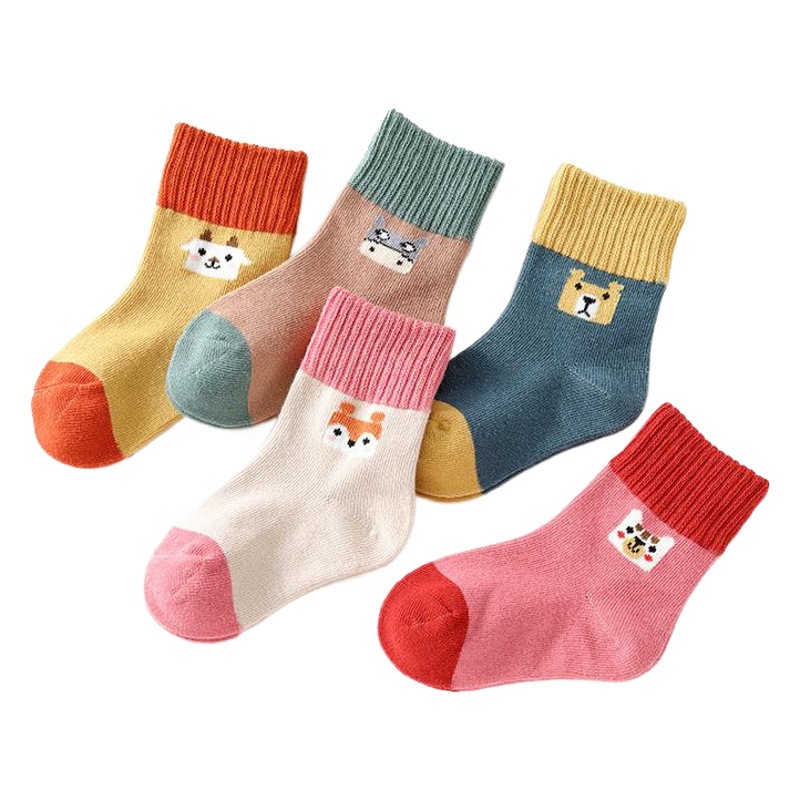 Children's socks autumn cotton children's socks baby autumn and winter cartoon boys and girls new boys and girls socks