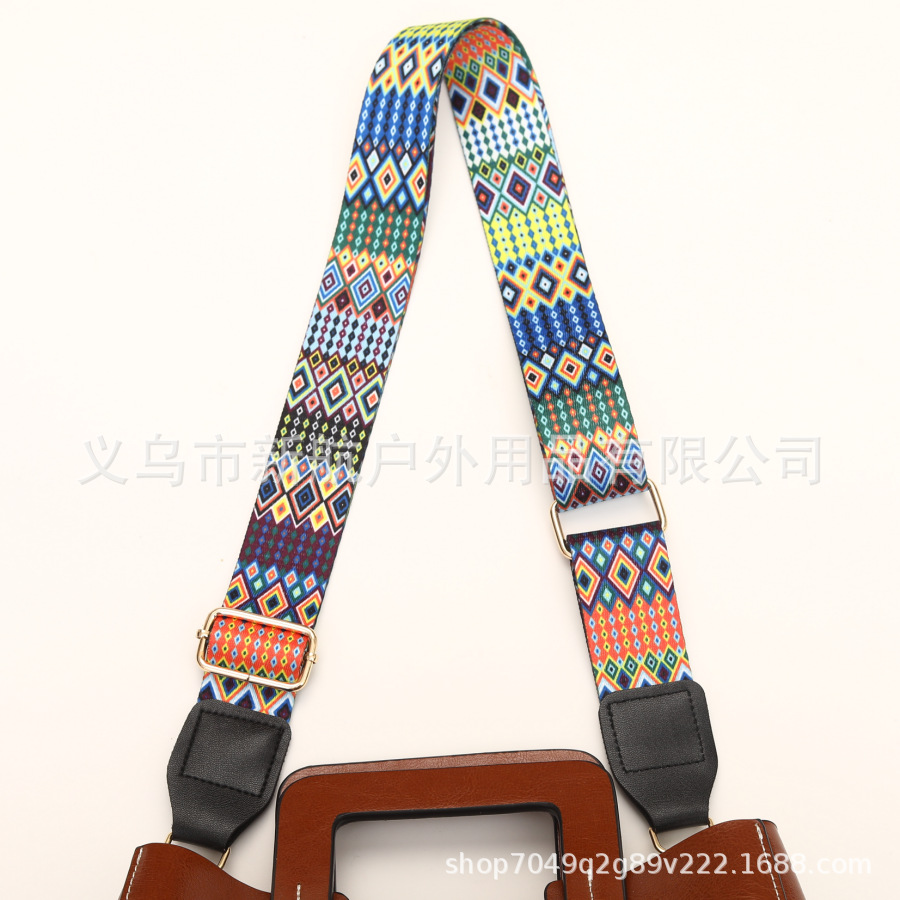Picture of New Printed Bag Strap Shoulder Crossbody Dual-purpose Bag Shoulder Strap Multi-style Printed High-end Replacement Bag Strap in stock