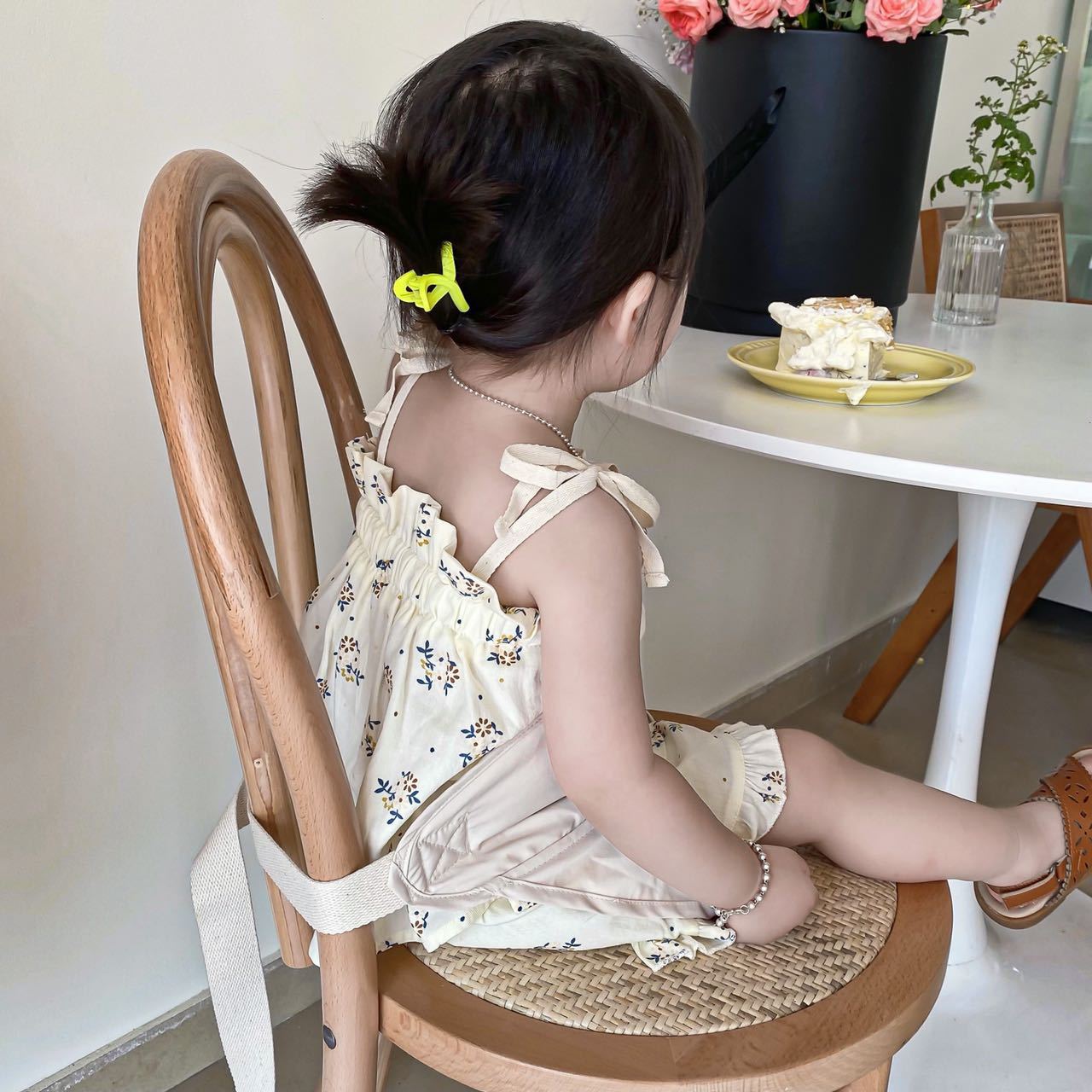 Picture of Ins Hanfeng New Baby Portable Dining Chair Fixed Belt Baby Safety Strap Children's Eating Out Artifact