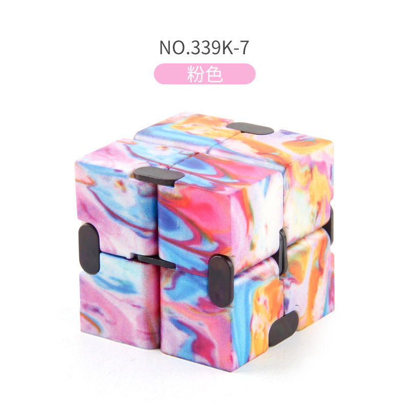 Picture of Source manufacturers infinite Rubik's Cube uv printing infinite folding decompression Rubik's Cube new strange fingertip toy second-order Rubik's Cube