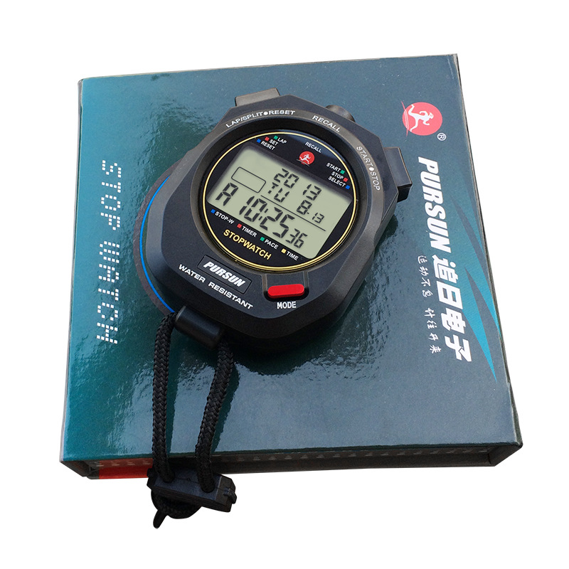 Picture of Sun-chasing Multi-function Electronic Stopwatch 100-channel Memory 1‰-second Games Timer PS-1006