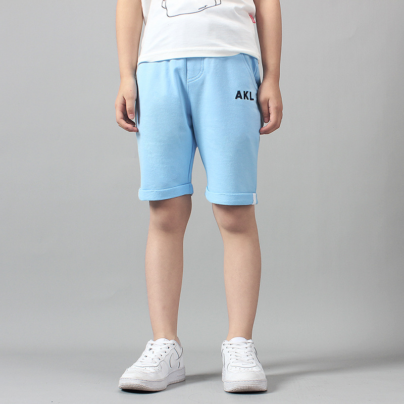 Picture of Boys summer Korean version of the new shorts children's clothing wholesale big children's cotton casual fashion pants children's pants