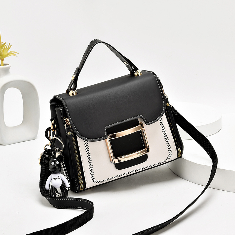 Bag Women's 2021 New Stylish Large Capacity Shoulder Bag European and American Fashion Portable Crossbody Small Square Bag