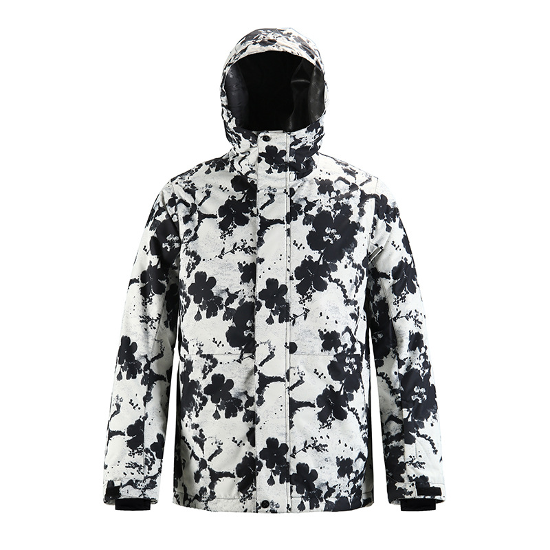 Picture of Smyning Ski Suit Men's Top Outdoor Equipment Waterproof Single Board Double Board Adult Warm Jacket Windproof Snow Suit