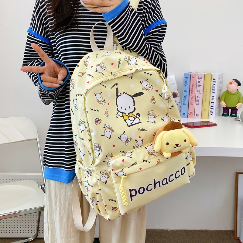 Picture of Japanese Ins Large Capacity Backpack for Grade 3-6 Female Campus Middle School Student Schoolbag All-match Breathable Large Capacity Backpack