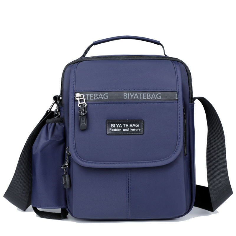 Picture of New Shoulder Bag Men's Oxford Cloth Crossbody Bag Men's Business Casual Outdoor Vertical Handheld Small Bag Men's Water Cup Bag