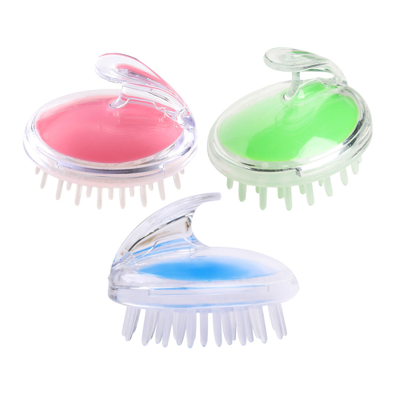 Picture of Silicone Shampoo Brush, Head Massage Comb, Scalp Shampoo, Anti-Dandruff, Anti-Itch, Head Scratcher, Hair Shampoo Artifact Wholesale