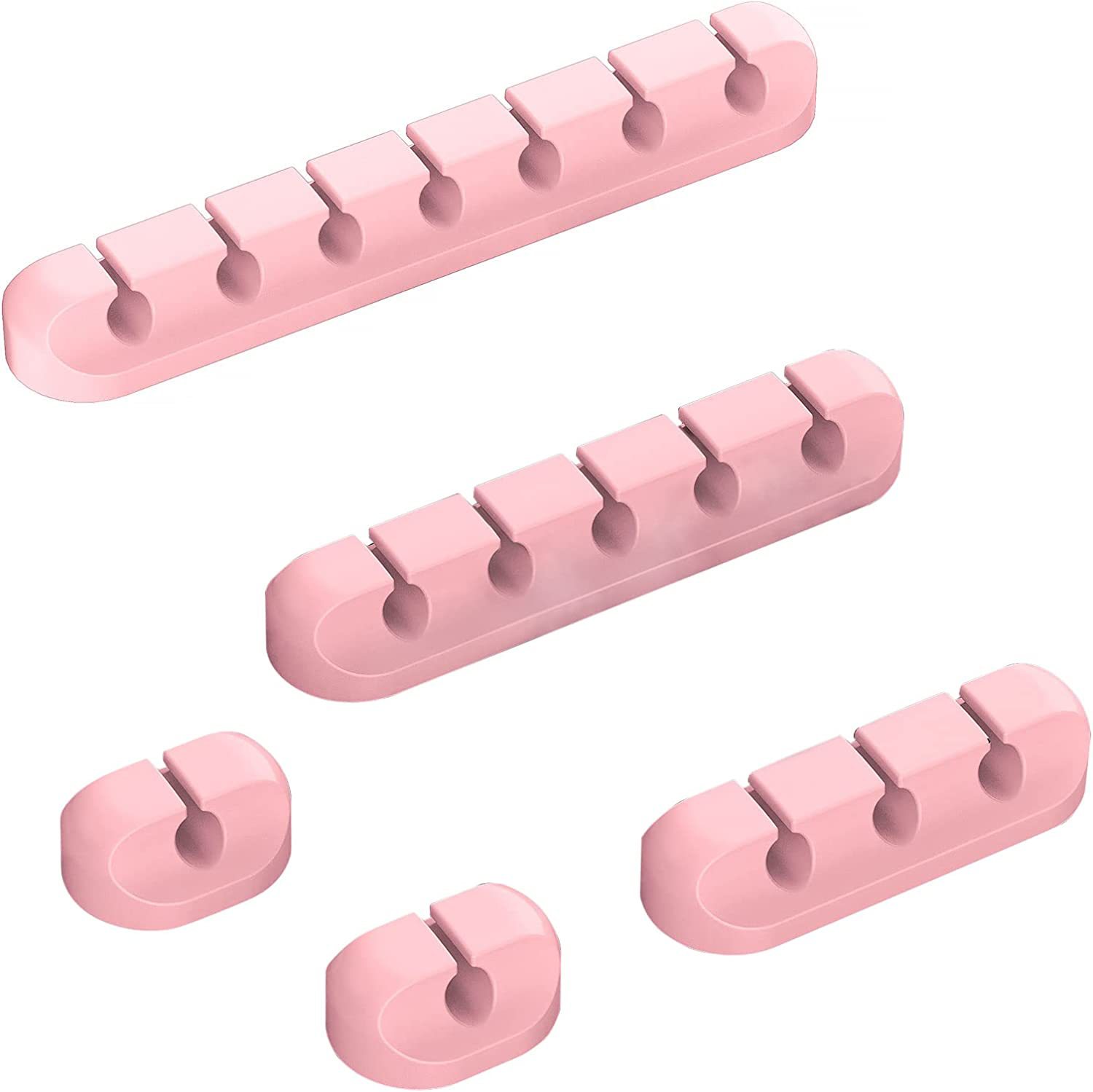 Picture of New desktop charging data cable holder multi-port creative storage wire silicone cable organizer hub