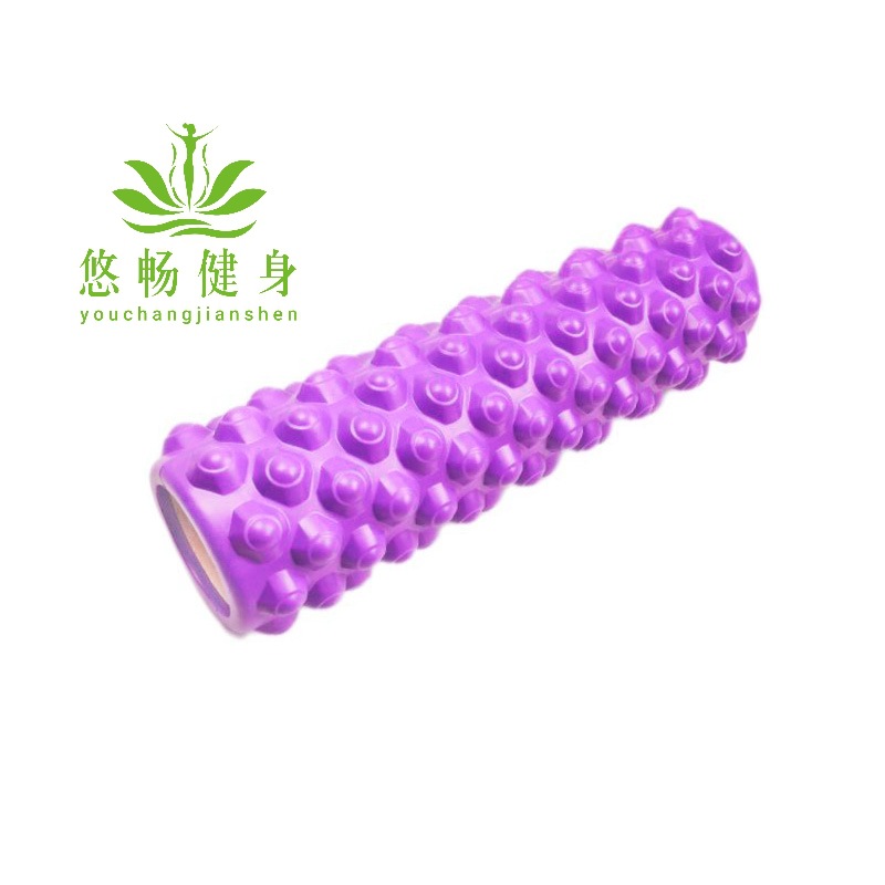 Picture of 45cm Hollow Yoga Column Eva Floating Point Mace Stereo Dot Fitness Foam Shaft Muscle Massage Relaxer
