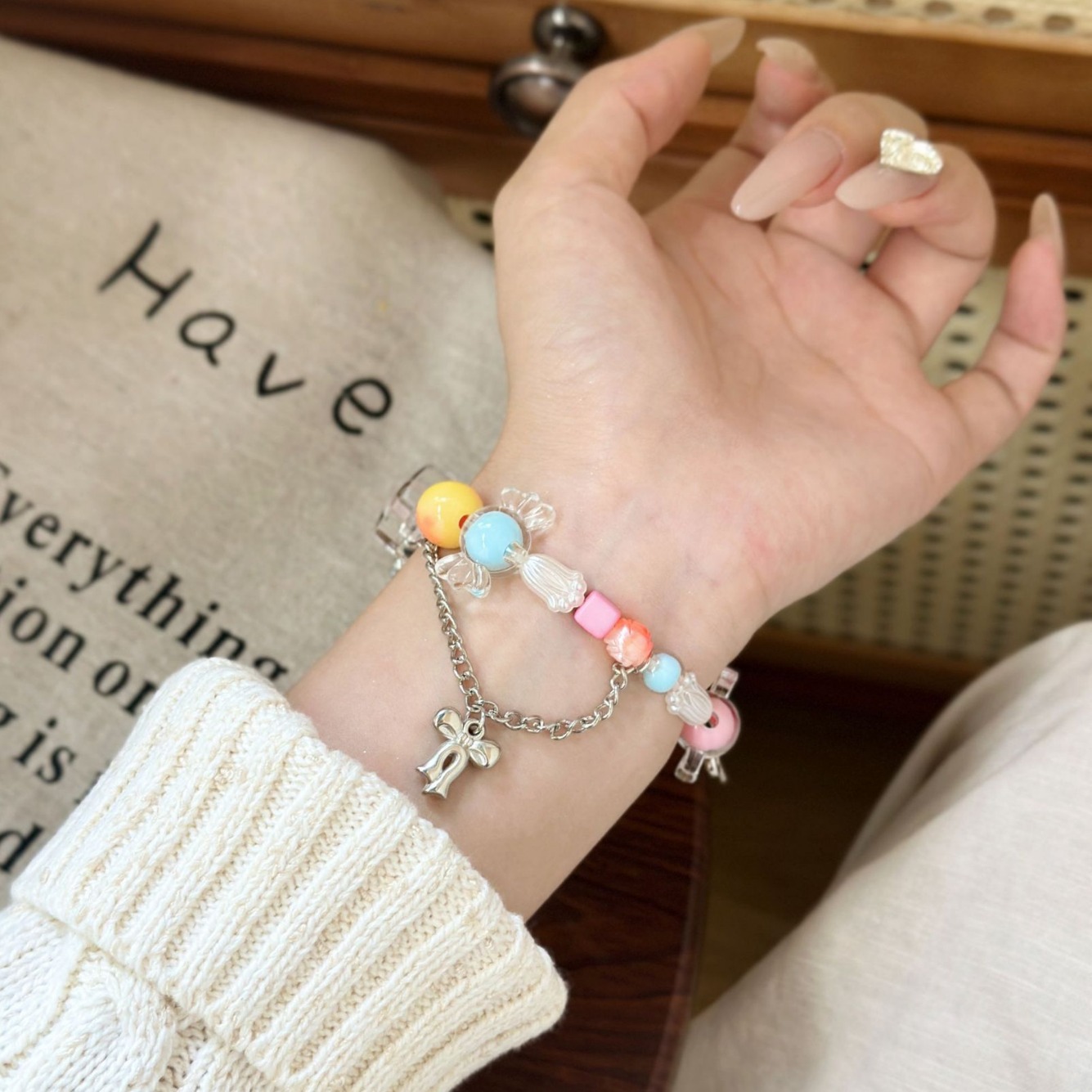 Picture of Rainbow Candy Dopamine Strap Suitable for Mi Band 9/8 Strap 7 Niche 3/4/5/6nfc Edition Wristband