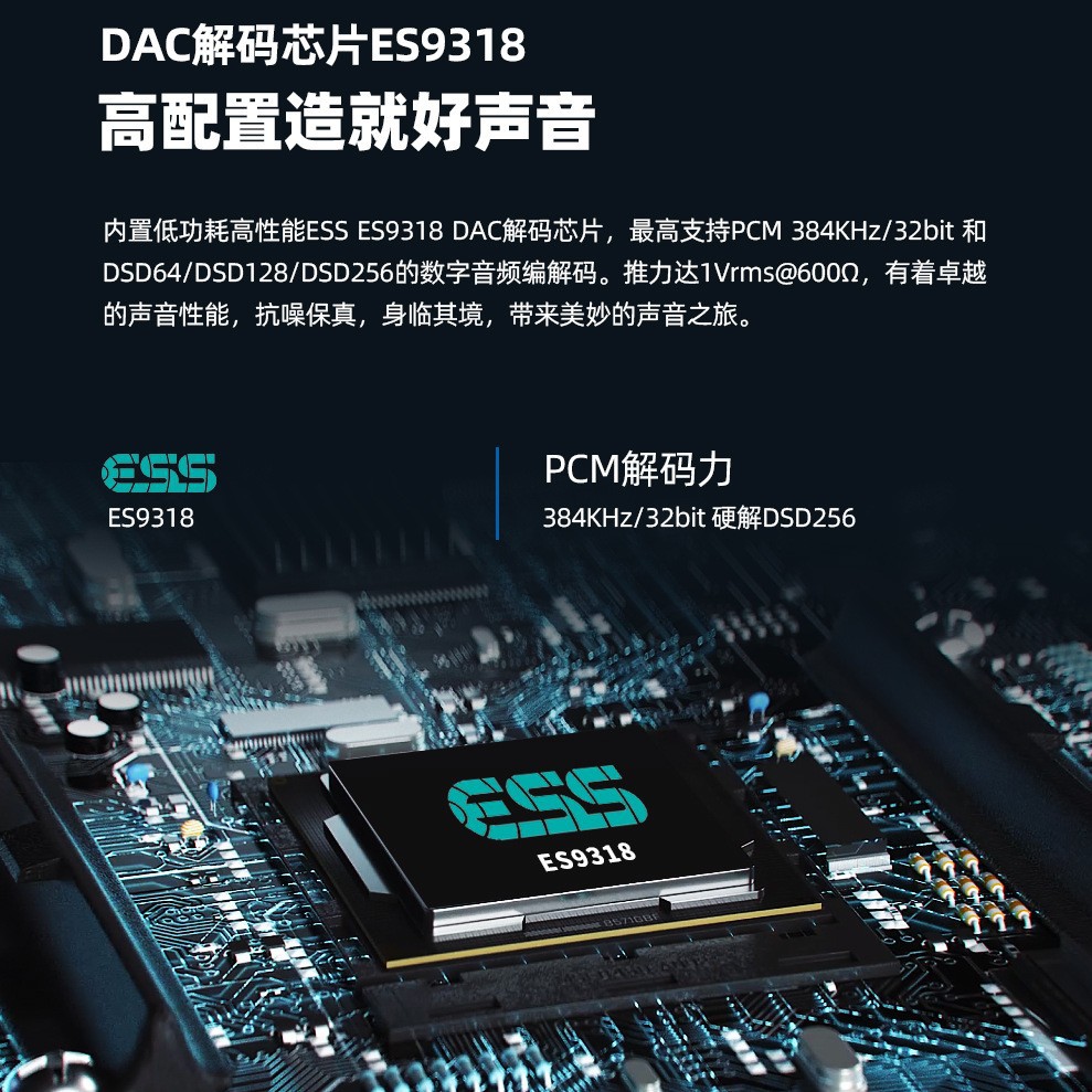Picture of Jm45 Decoding Headphone Amplifier Mobile Phone Adapter Typec to 3.5 Headphone Audio Adapter Cable Es9318 Suitable for Apple