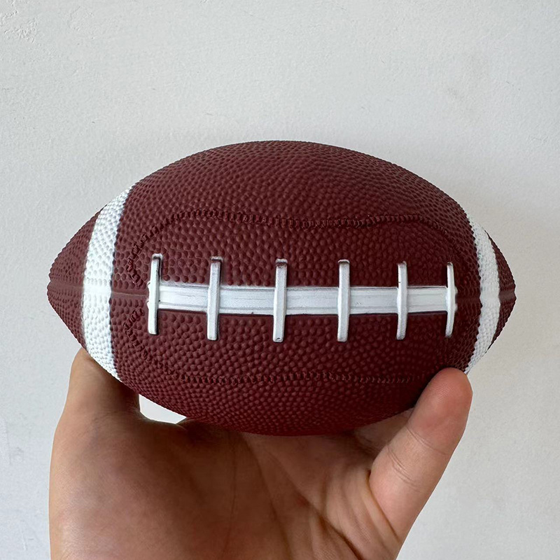 Picture of Rugby PVC Vinyl Toy Ball Inflatable Rugby 18cm2 Toy American Football Factory Direct