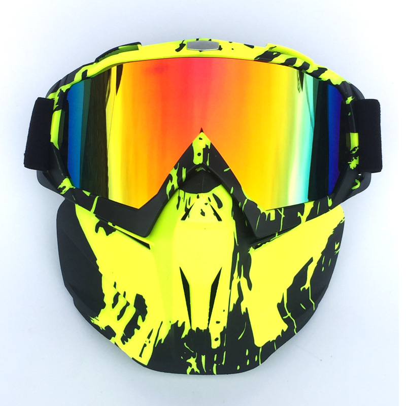 Picture of Factory direct supply retro mask goggles off-road motorcycle racing goggles outdoor riding glasses ski goggles