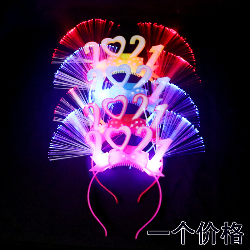 Picture of Luminous head Kou hair hoop horn antler concert children's gift to push hot selling factory direct wholesale