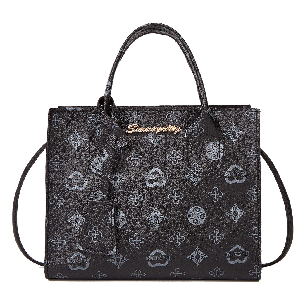Cross-Border Wholesale 2022 European and American Style Summer and Autumn New Women's Crocodile Pattern Platinum Satchel Coin Purse Personalized S Label