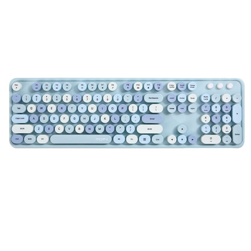Picture of Ferris hand Sweet keyboard mouse suit Wireless Keyboard mouse mute laptop office 2. 4gusb interface