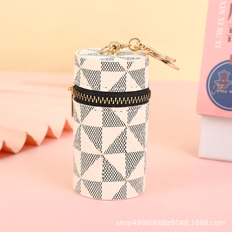 Picture of Bags for Women 2025 New Retro Presbyopia Leather Keychain Leather Mini Lipstick Bag Qiao Headphones Coin Pendant Bag