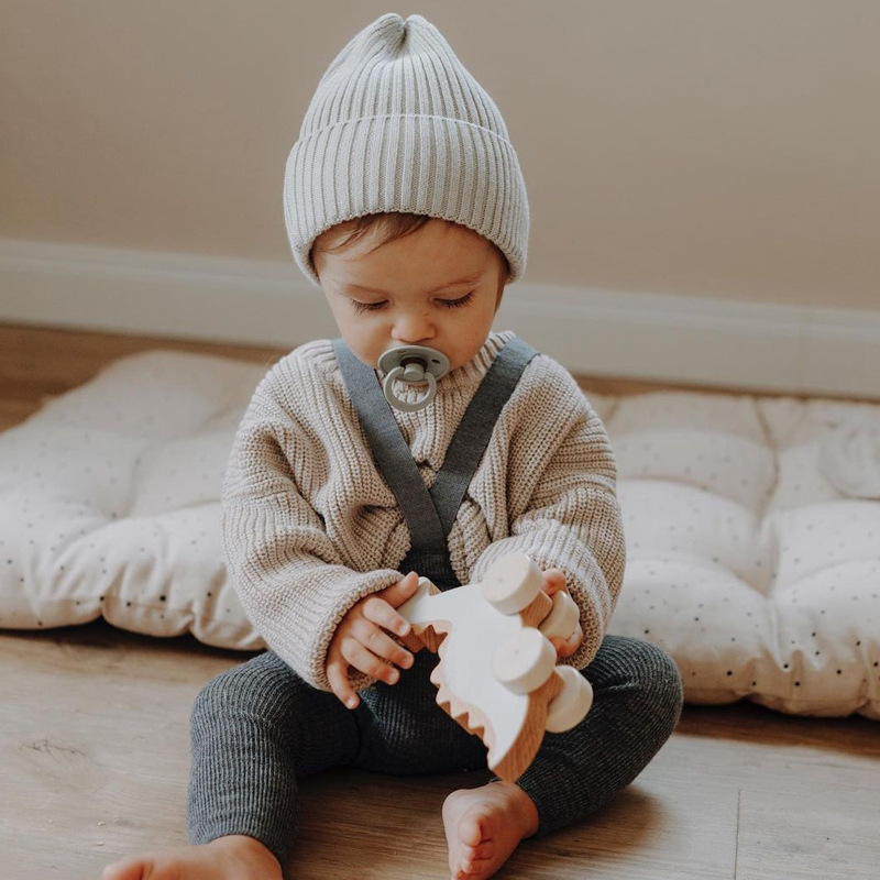 Picture of Baby Knitwear Loose Round Neck Girls and Boys Pullover 2024 Autumn and Winter Baby Knitwear Knitwear Children's Clothing