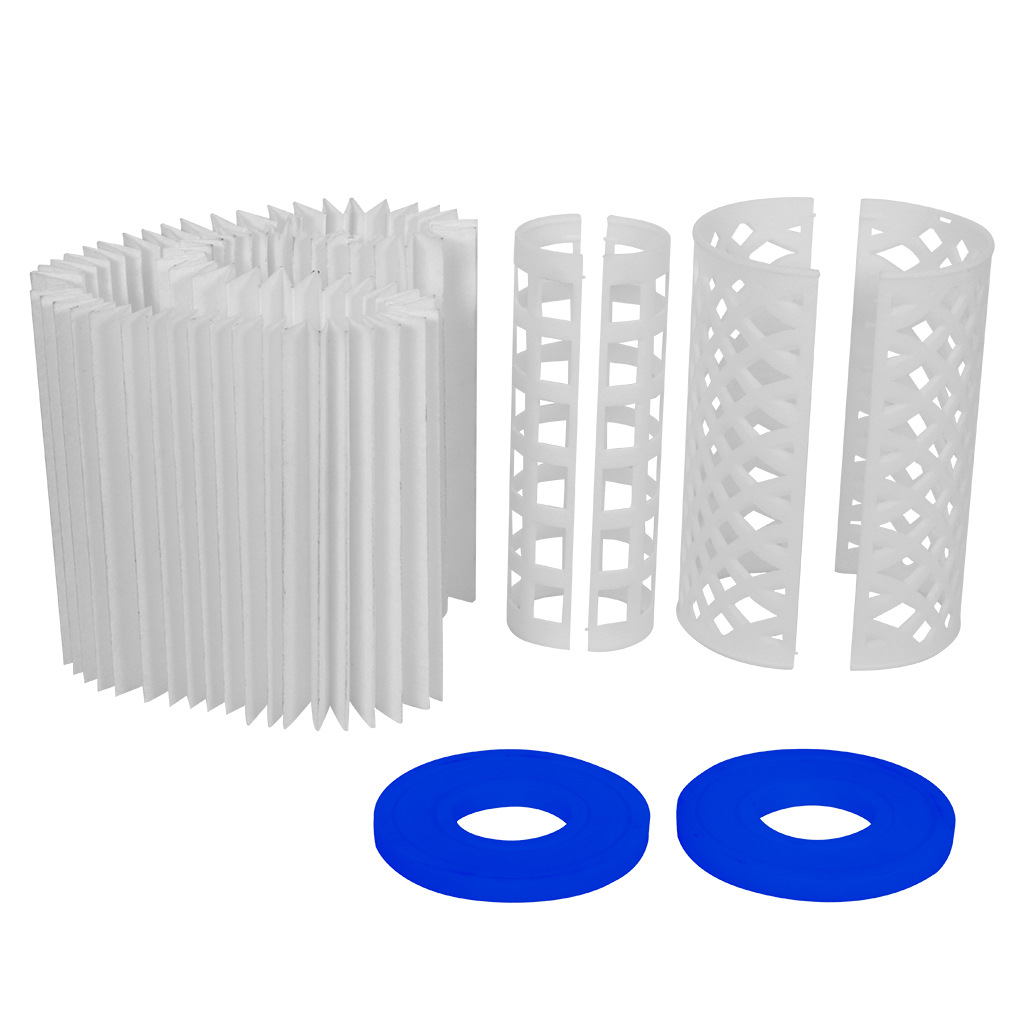 Picture of New swimming pool filter element folding filter inflatable pool water purifier cleaning anti-fouling skimmer can replace the inner core