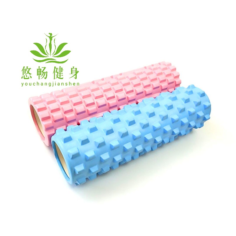 Picture of 45cm Hollow Yoga Column Eva Floating Point Mace Stereo Dot Fitness Foam Shaft Muscle Massage Relaxer