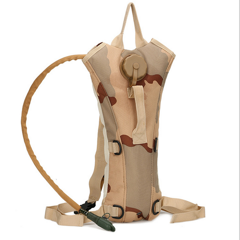 Picture of Shoulder Running Water Bag Backpack Tactical Riding Backpack Sports Outdoor Hiking Bag Camouflage Bag Mountaineering Camouflage Equipment
