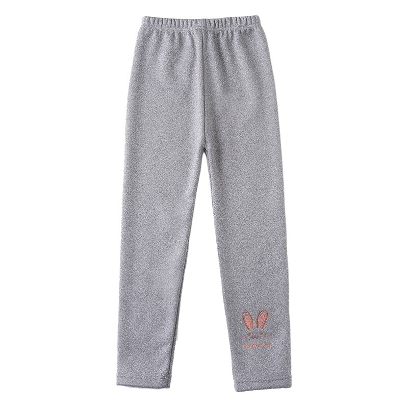 2025 New Wholesale Velvet Thickened Warm Pants for Small and Medium-Sized Children Baby Autumn and Winter Girls Leggings Dropshipping