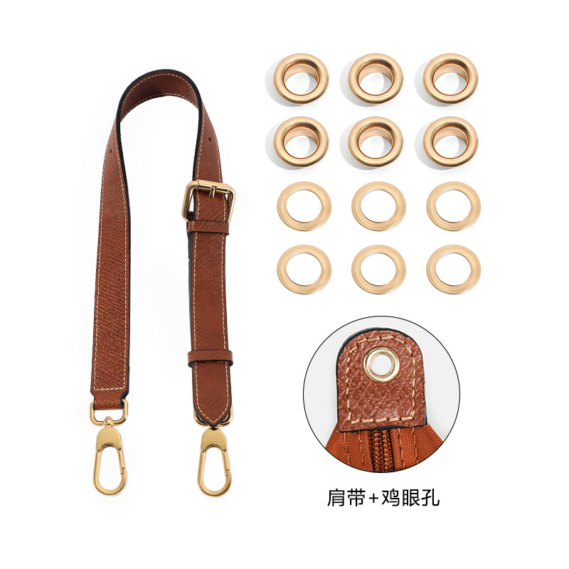 Picture of Ma Huangshi Short Handle small size Medium Punch-Free Reformed Shoulder Strap Dumpling Bag Back Wide Shoulder Strap Single Shoulder Back
