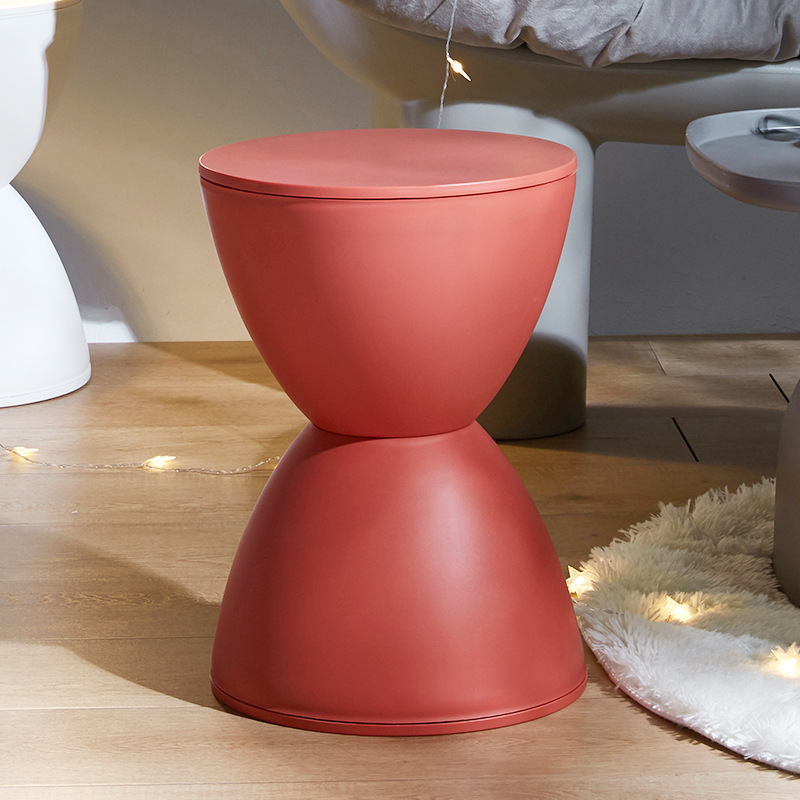 Picture of Prince Stool Nordic Style Plastic Round Stool Fashionable Simple Low Stool Simple Modern Adult Household Shoe Changing Children's Meal Stool