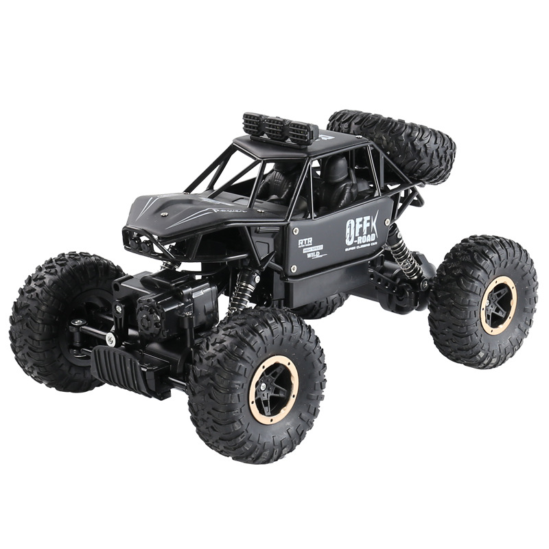 Picture of Alloy Climbing Remote Control Car Drift Off-road Vehicle Two-wheel Drive Climbing Big Foot Remote Control Racing Boy Charging Toy Car