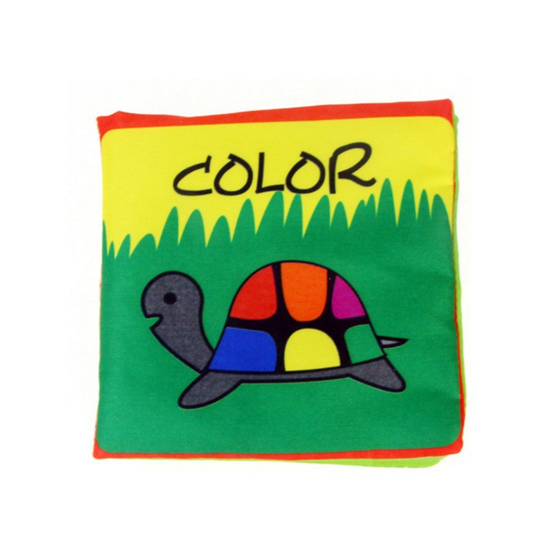 Picture of 34 cross-border newborn early education Enlightenment baby baby cloth book ringing paper BB whistle tear not to rot three-dimensional cloth book