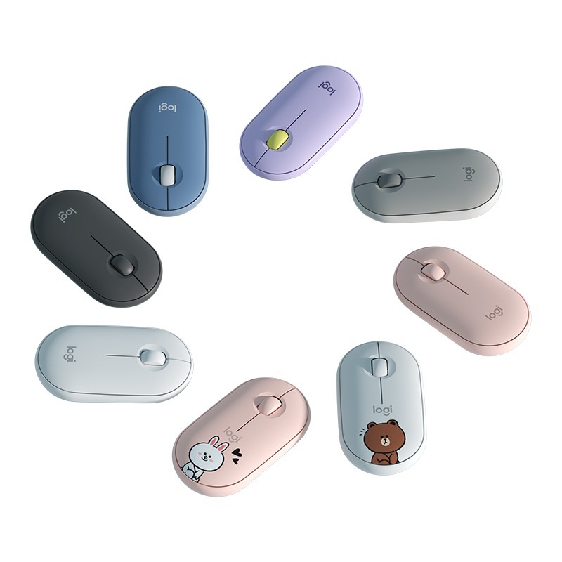 Picture of Logitech Pebble Logitech Wireless Mouse Pebble M350 Pebble Bluetooth Lightweight Silent Mouse