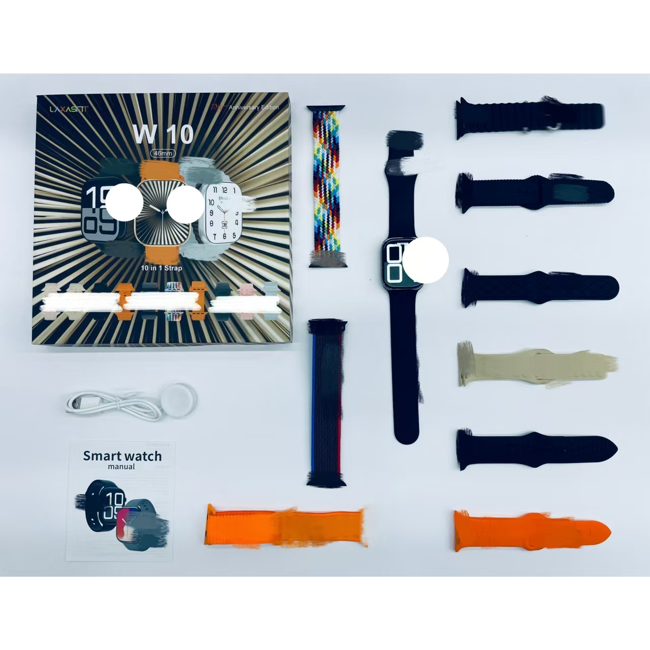 Picture of Cross-border explosions W10 10 in one smart Bluetooth electronic watch