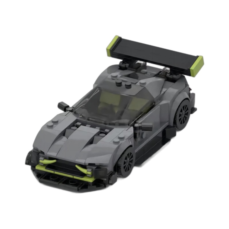 Picture of MOC compatible with Lego Aston Martin Vantage GT3 boys' car model assembling building blocks toy