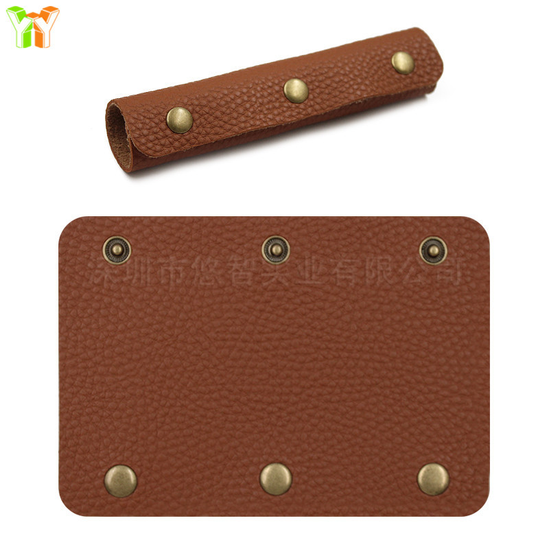 Picture of Three-buckle luggage suitcase bag bag anti-gripper bag portable pu leather handle wholesale