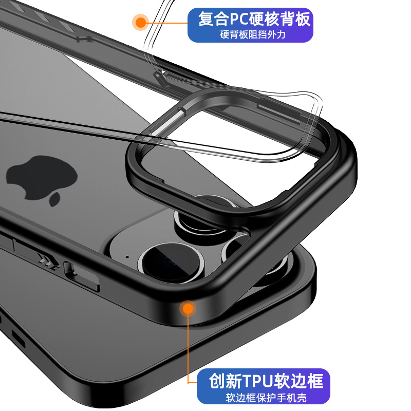 Picture of Apple 14 Mobile Phone Case New Transparent iphone14promax Protective Case Anti-drop Case 14 in stock Private Mold