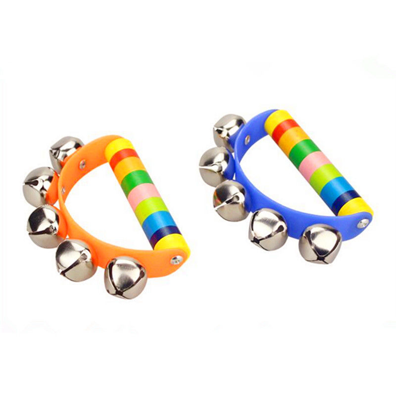 Picture of Newborn baby sand hammer rattle early education puzzle hand bell baby grip training toys 0-6-8-12 months children